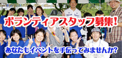 ボランティアスタッフ募集