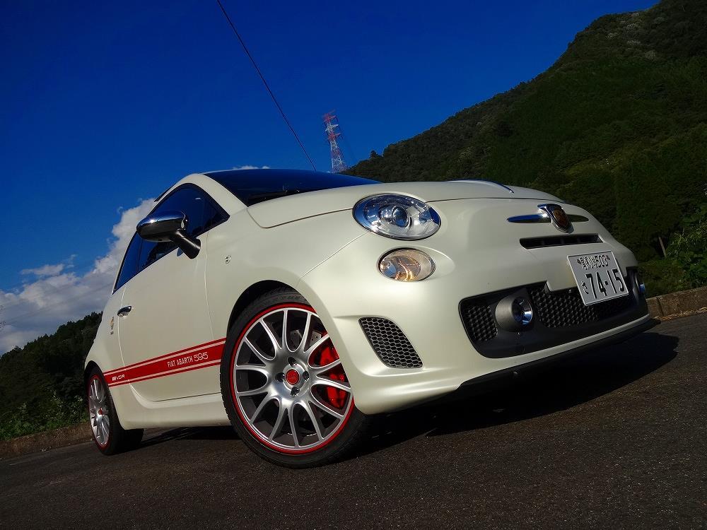 最強のアバルトAbarth 595 50th Aniversario G-TECH EVO-R224